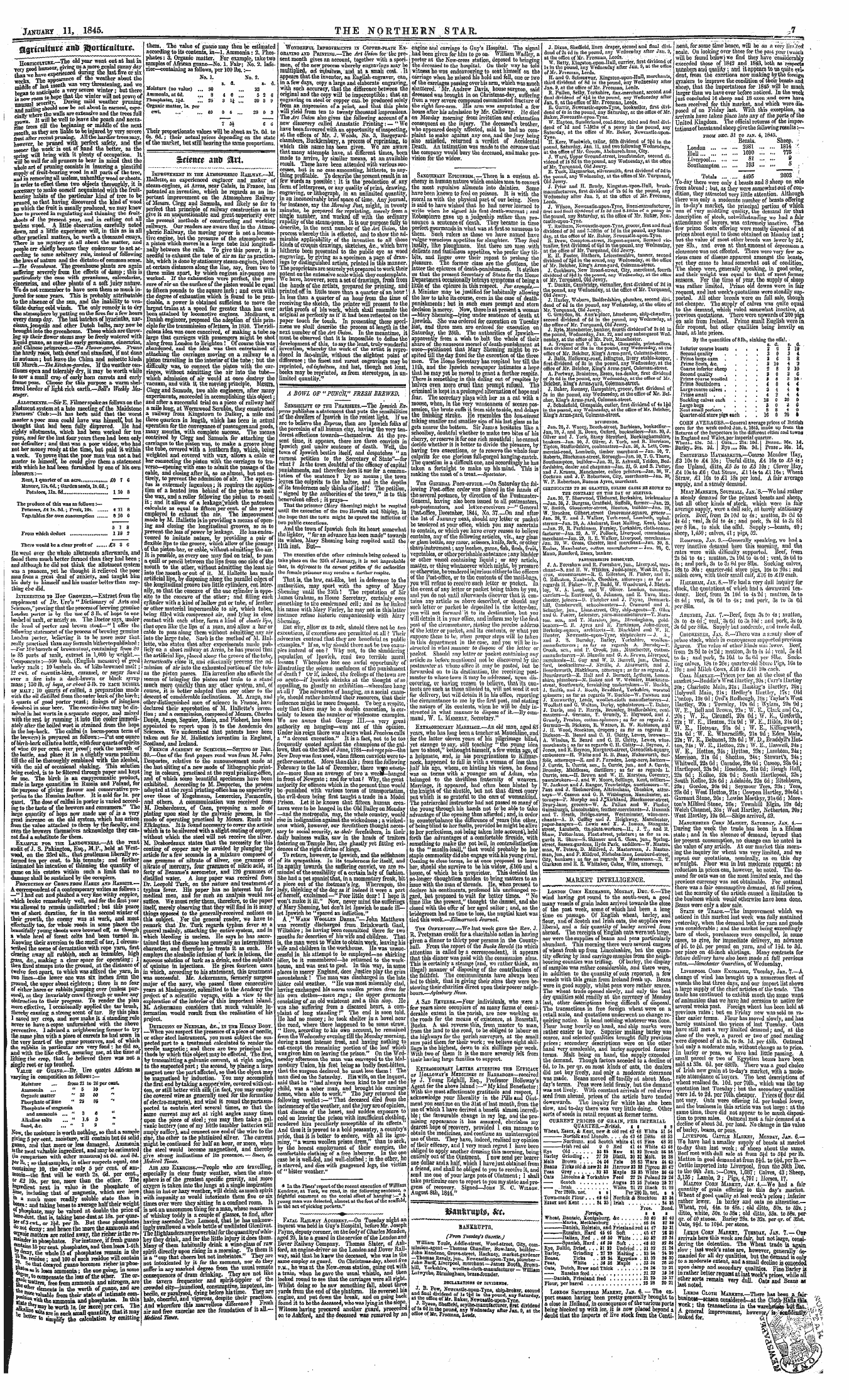 Northern Star (1837-1852): jS F Y, 2nd edition - Bankrupts. (From Tuesday's Gazette. J "W...
