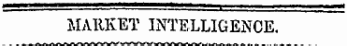 ¦ MpPM»«""W""W* M *"""'«*M^«*w*&lt;«» ¦ 11 r—m—m^~*^ MARKET INTELLIGENCE.