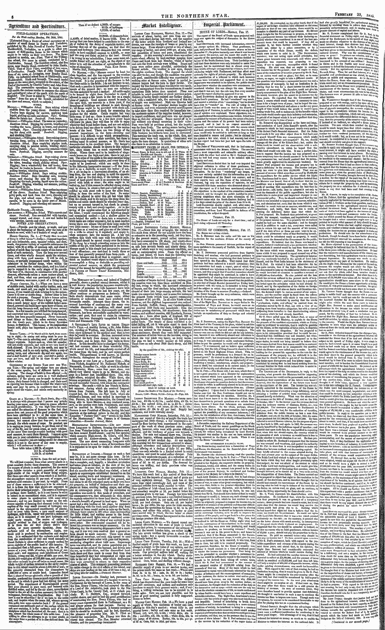 Northern Star (1837-1852): jS F Y, 2nd edition - -^Psh^J^S^^Ste