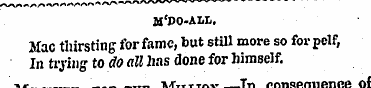 H'PO-ALL. Mac thirsting for fame, but st...