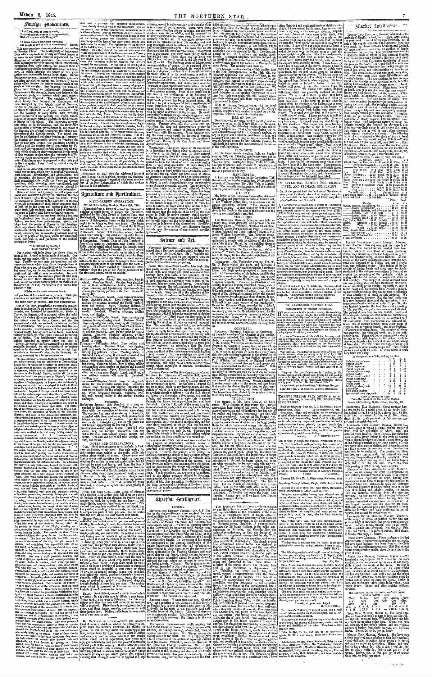 Northern Star (1837-1852): jS F Y, 2nd edition - Aarkct "Intfucgctttt