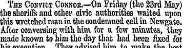 Tbe Convict Consob.—On Friday (the 23rd ...