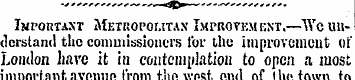 Important Metropolitan Improvement.—Wc u...