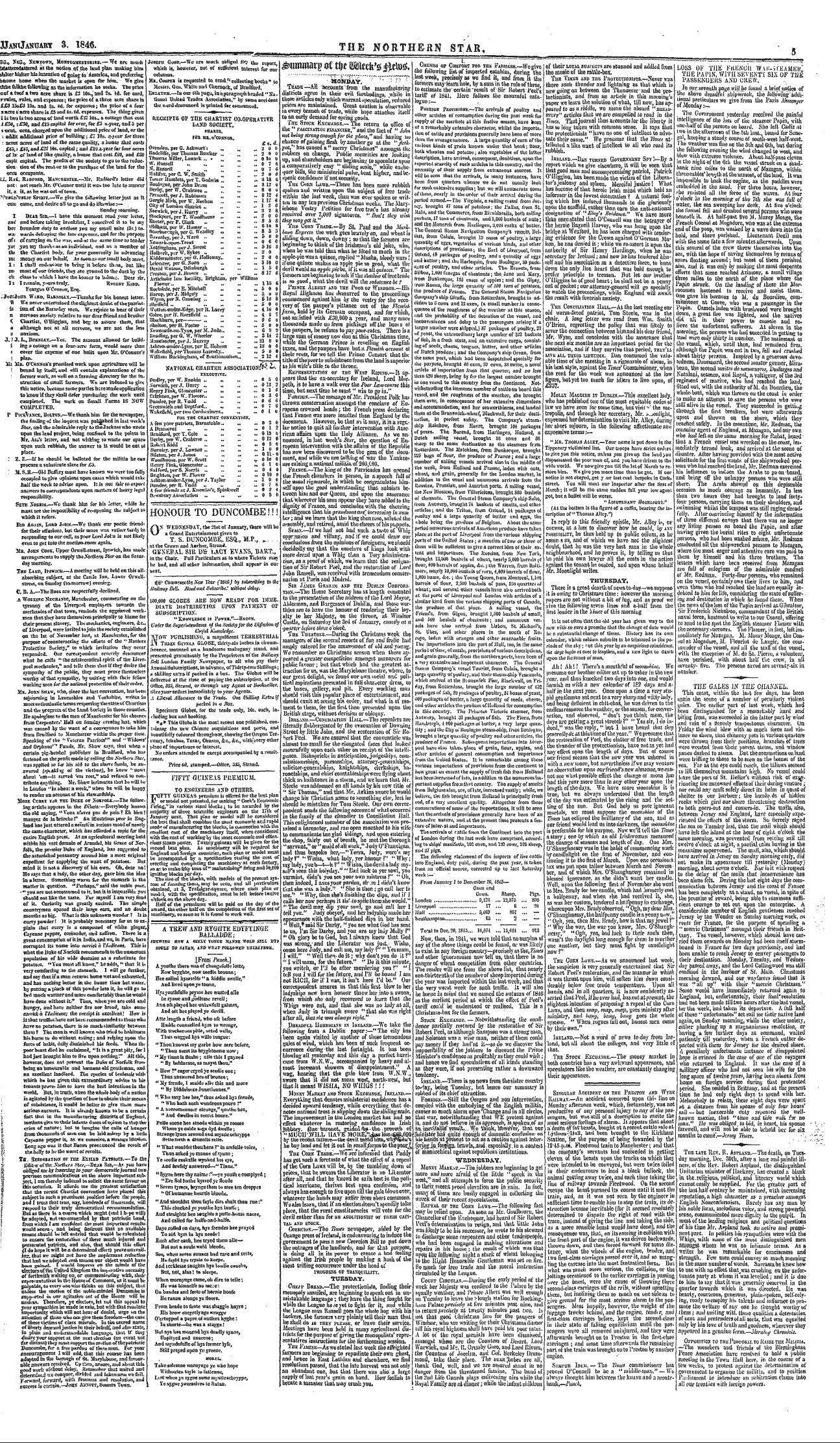 Northern Star (1837-1852): jS F Y, 2nd edition - To'altodec.20,1815... 14,874 ...13,434 ....