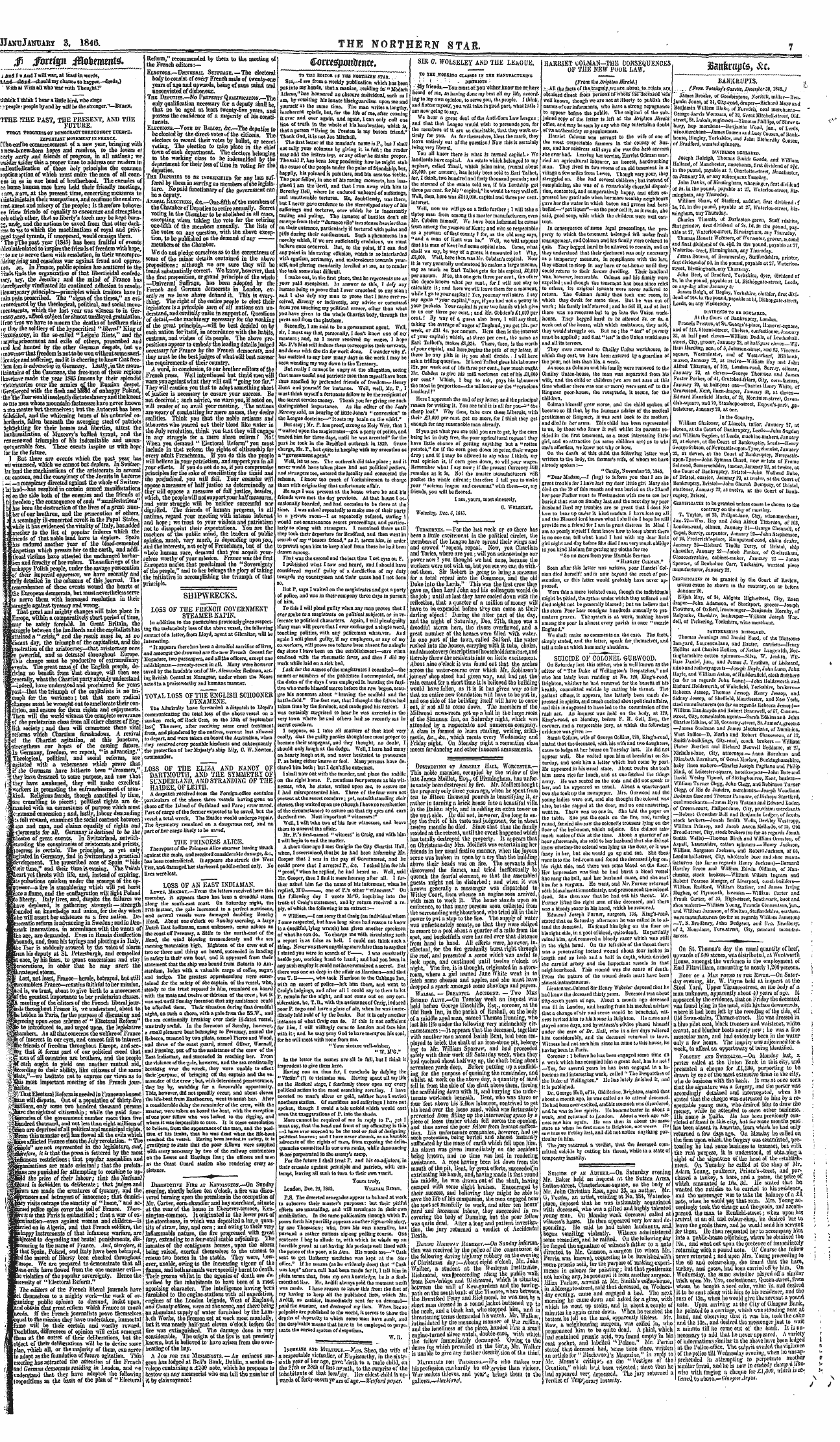 Northern Star (1837-1852): jS F Y, 2nd edition - ^An&Nijite, &C.