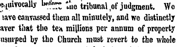 equivocally ^rt tue tribunal,of judgment...