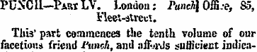 PUNCH—PariLV. London: Punch] Offi.-e , 8...