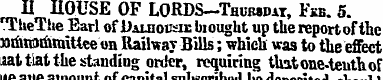II HOUSE OF LORDS-Thumdat, Fkb. 5. "EheT...