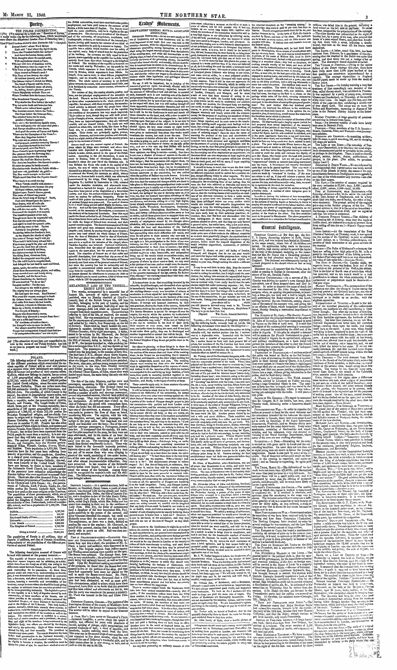 Northern Star (1837-1852): jS F Y, 2nd edition - Tixmtir Aofafmtnt&