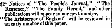 $p* Notices of "The People' s Journal ,"...