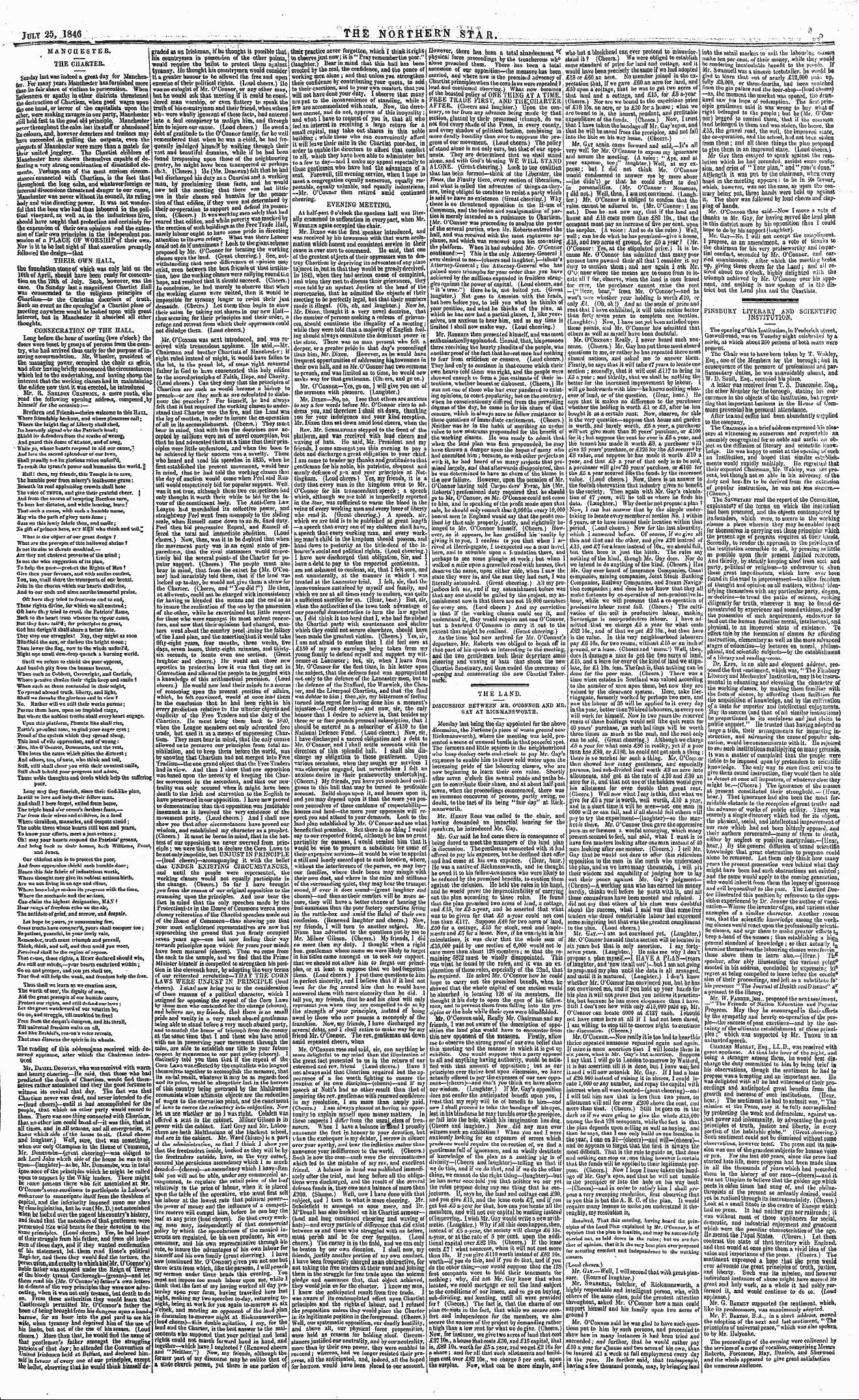 Northern Star (1837-1852): jS F Y, 2nd edition - The Land