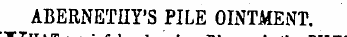 ABERNETUTS PILE OINTMENT.