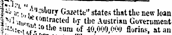 1^ U'\,V i : ,J -;sbur J Gazette" states...