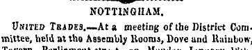 NOTTINGHAM. United TaiDEa.—Ata meeting o...