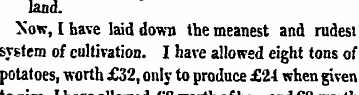 land. Now, I have laid down the meanest ...