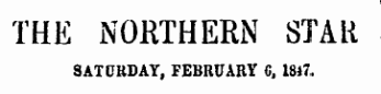 THE NORTHERN STAK SATURDAY, FEBRUARY C, 1817.