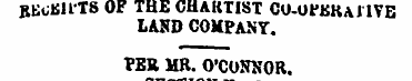 BEoKHTS OF THE CHARTIST CO-OfKKAl 1VE LA...