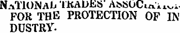 National tkades* A;>soclaixv,i FOR THE P...