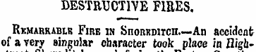 DESTRUCTIVE FIRES, Rkmarrablr Fire in Sn...