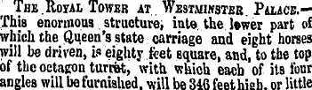 The .Royal Tower at Westminster Palace.—...