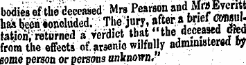 bodies of the deceased Mrs Pearson and^«...