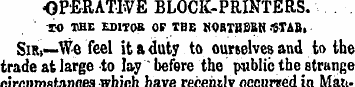 OPERATIVE BLOCK-PRINTERS. X0 ABE EDITOR ...