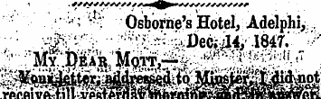 t .. W '." ¦ '¦"' ' '--t Osborne's Hotel...