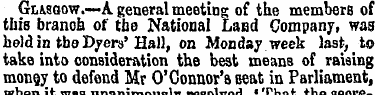 Glasgow.—A general meeting of the member...