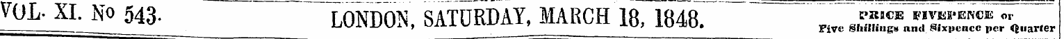 VOL. XI. So 543. " iQNDffii, SATORDAY, M...