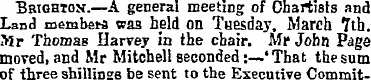 Brighton.—A general meeting of Chartists...