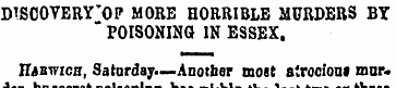 DISCOYERY'OP MORE HORRIBLE MURDERS BY * ...