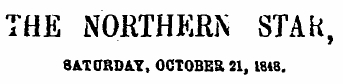 THE NORTHERN STAR, SATURDAY, OCTOBER 21, 1818.
