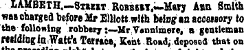 LAMBETH .—Siam RoBBsai,—Mary Ann Smith w...