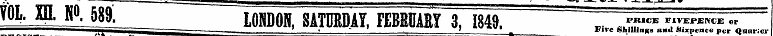 TOL. IE W. 589. LONDON, SAMMY, FEBRUARY ...