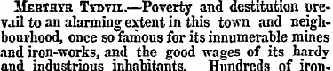 Mehthvh Trovn,.—Poverty and destitution ...