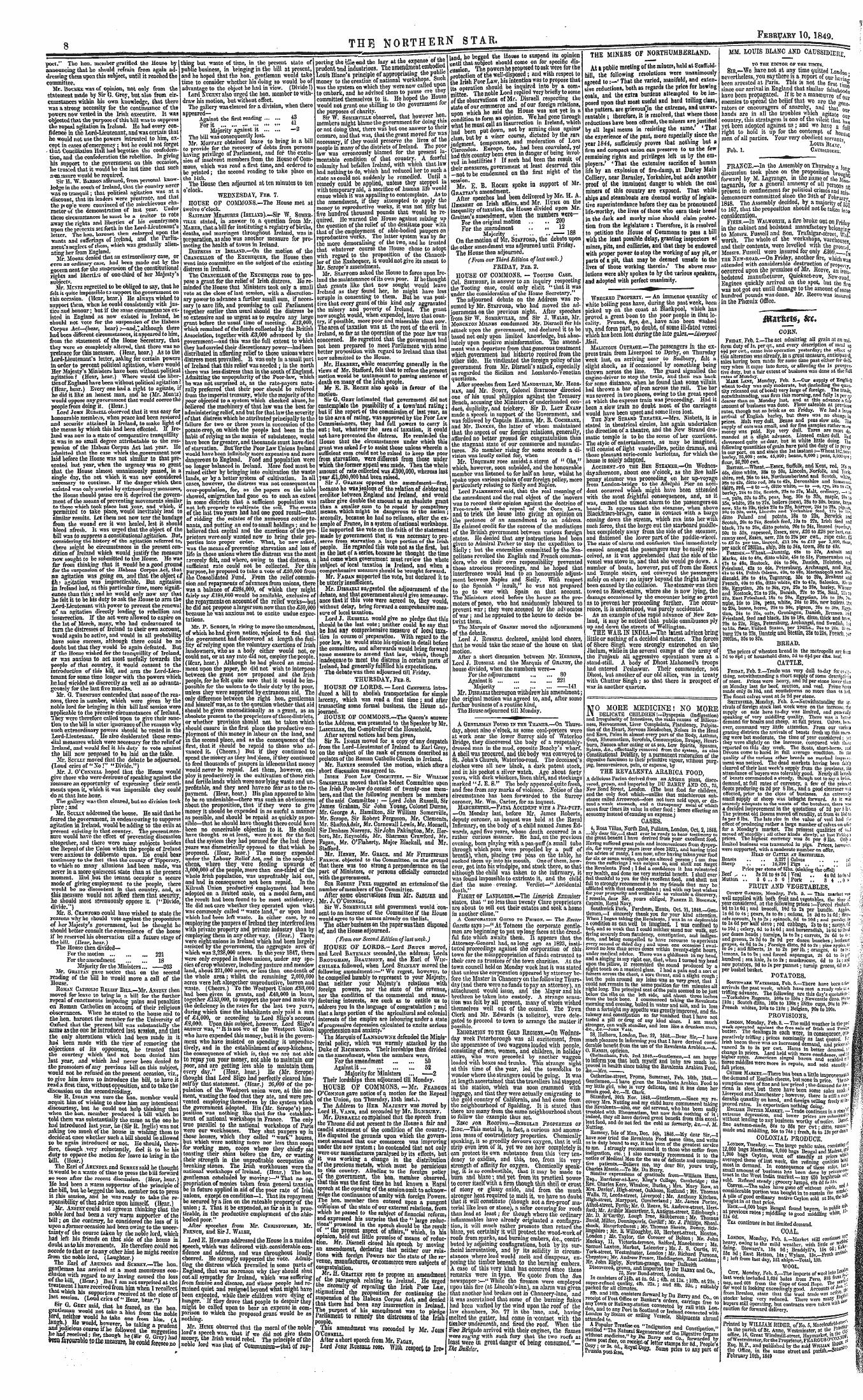 Northern Star (1837-1852): jS F Y, 2nd edition - A Gentleman Found In The Thames.—On Thur...