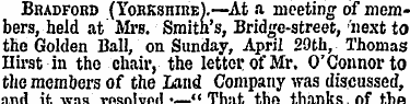 Bradford (Yorkshire).—At a meeting of me...