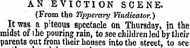 AN EVICTION SCENE. (From the Tipperary V...