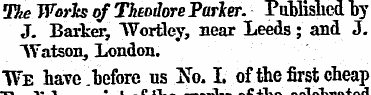 J7te Work of Theodore Purler. Published ...