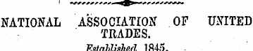 NATIONAL ASSOCIATION OF UNITED TRADES. E...