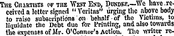 The Chartists of the West End, Dundee—We...
