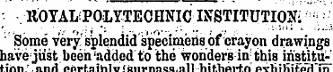 . . ; . llOYALPqiiYTECHNIC IXSTITUTIONi ...