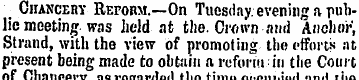 Chancery Reform.—On Tuesday evening a pu...