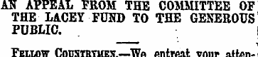 AS APPEAL PROM THE COMMITTEE OF THE LACE...