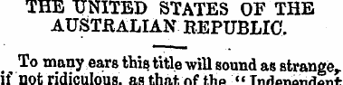 THE UNITED STATES OF THE AUSTRALIAN REPU...
