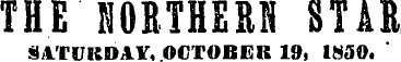 THE NORIHEM STAR SATURDAY. OCTOBER 19, 1...