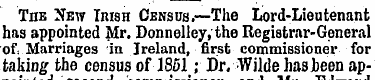 The New Irish Census.—The Lord-Lieutenan...