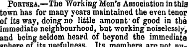 Portsba.—The "Working Men's Association ...