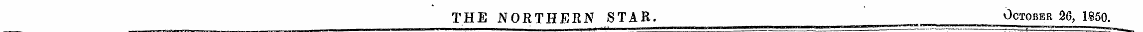 THE NORTHERN STAR. October 26, 185q