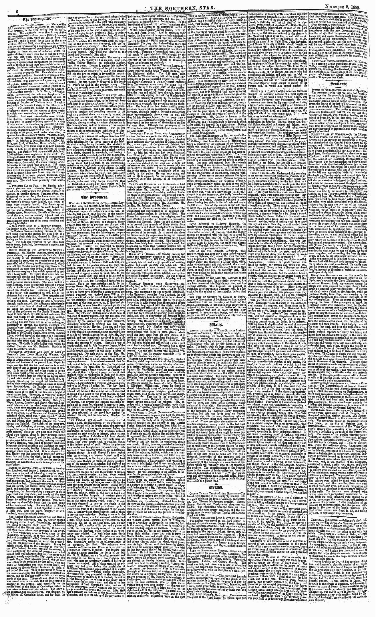 Northern Star (1837-1852): jS F Y, 2nd edition - &T\T Bvoysuxm.